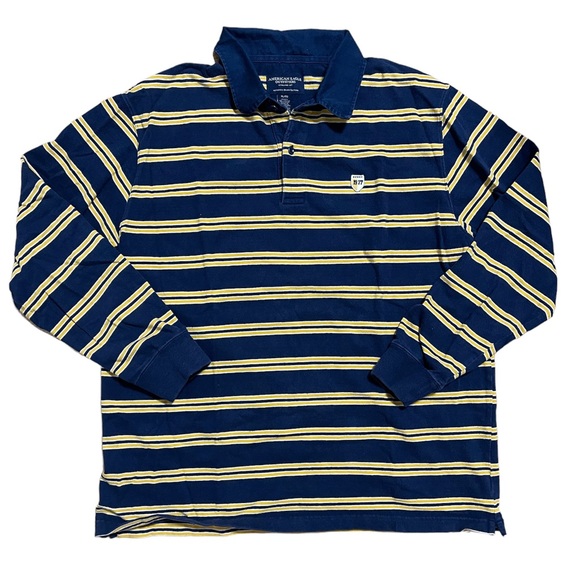 American Eagle Collared Rugby Shirt - Picture 1 of 3
